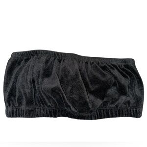 Charlotte Russe Black Velvet Bandeau